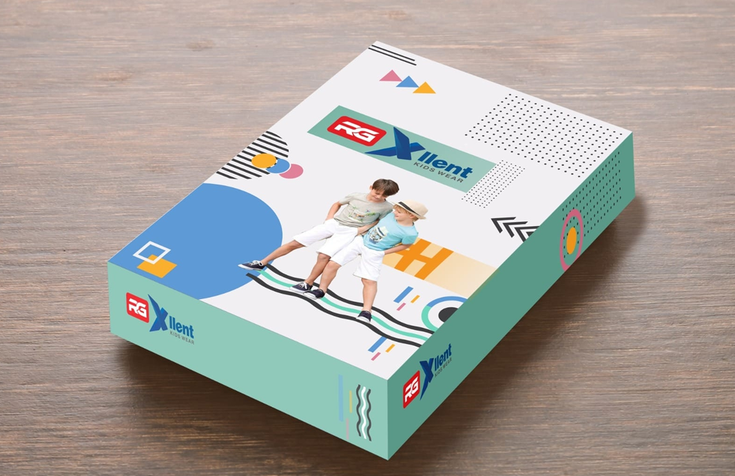 Printed garment boxes for shirts and sarees made by our packaging manufacturer unit
